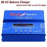 CARREGADOR DIGITAL IMAX B6 AC 100 240V ORIGINAL MANUAL EM PORTUGUÊS COM FONTE EMBUTIDA CHARGER/DICHARGER B6CF